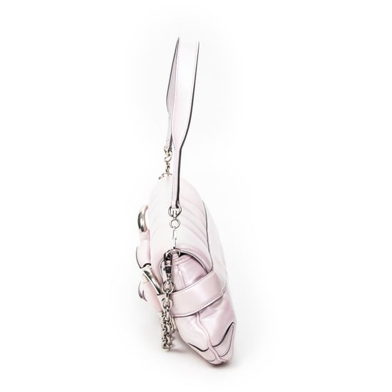 Gucci Medium Horsebit Chain en rosa Cuero de ternero - Image 3