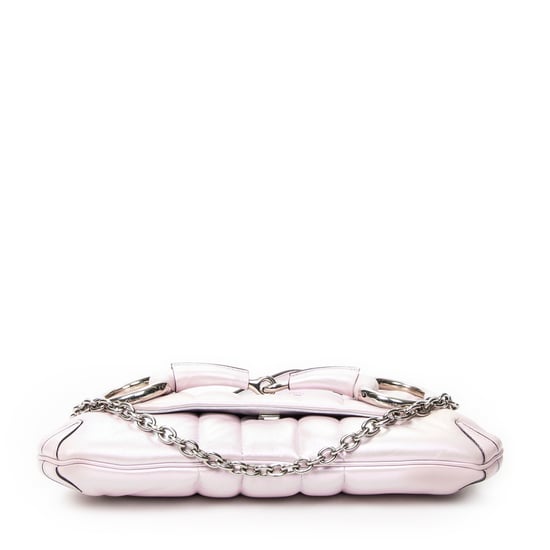 Gucci Medium Horsebit Chain en rosa Cuero de ternero - Image 6