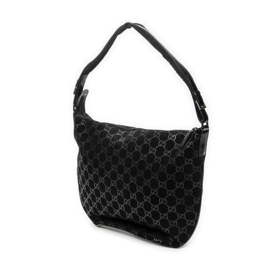Gucci Halfmoon Hobo  en  negro Lienzo - Image 2