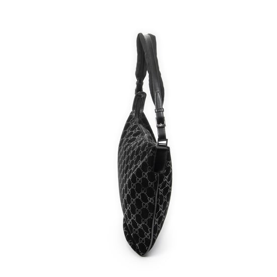 Gucci Halfmoon Hobo  en  negro Lienzo - Image 3
