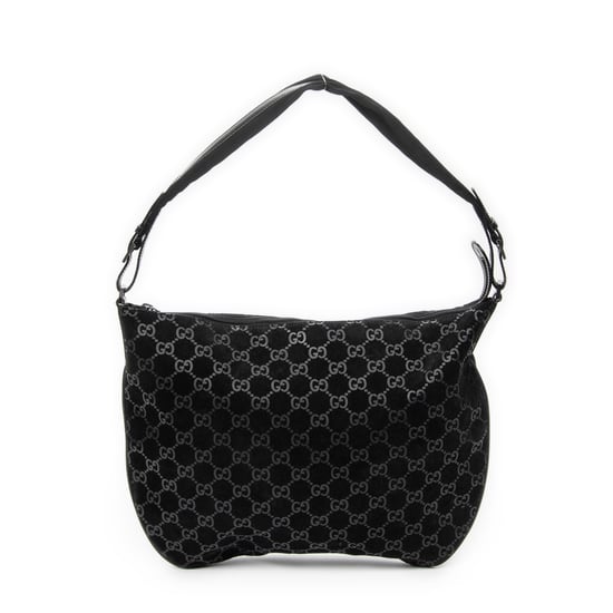 Gucci Halfmoon Hobo  en  negro Lienzo - Image 5