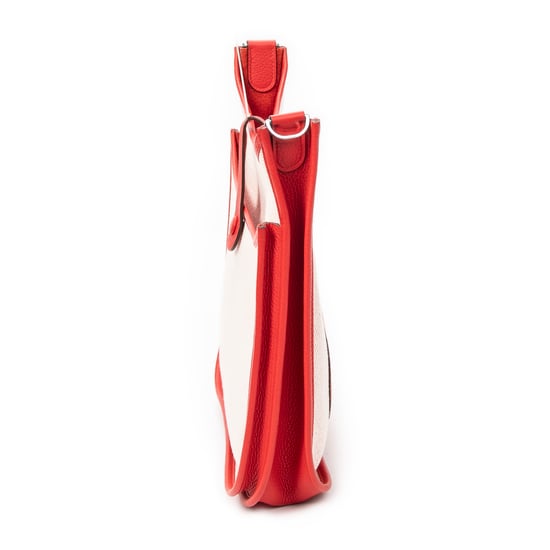 Hermès Evelyne III PM en rojo Lienzo - Image 4