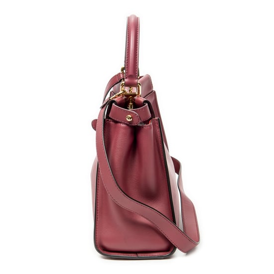 Fendi Medium Peekaboo Monster en Borgoña Cuero de ternero - Image 3