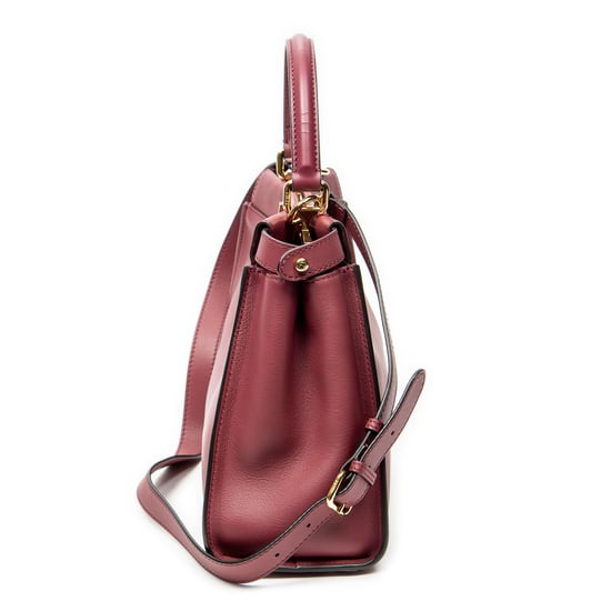 Fendi Medium Peekaboo Monster en Borgoña Cuero de ternero - Image 4