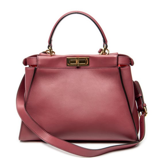 Fendi Medium Peekaboo Monster en Borgoña Cuero de ternero - Image 5