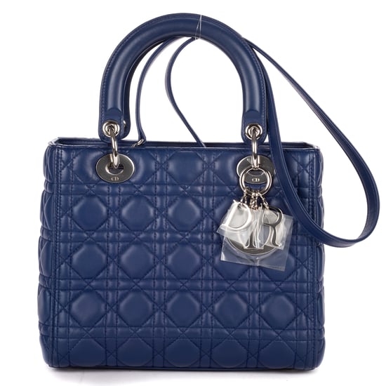 Dior Medium Lady Dior Medium en Marina Cuero de ternero - Image 1