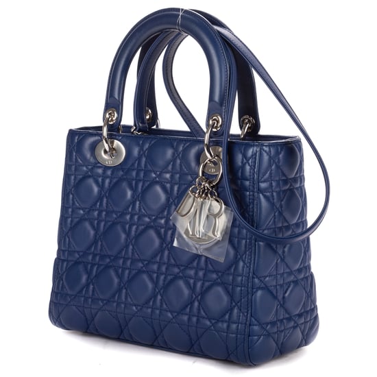 Dior Medium Lady Dior Medium en Marina Cuero de ternero - Image 2