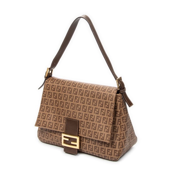Fendi Mama Forever en Brown Lienzo recubierto - Image 2