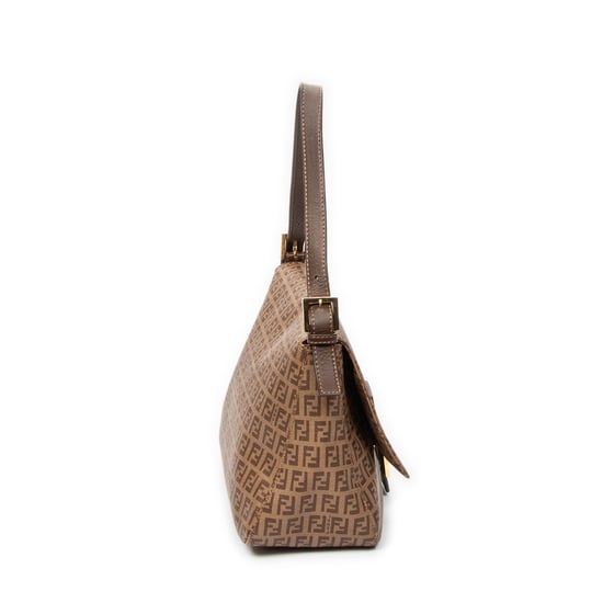 Fendi Mama Forever en Brown Lienzo recubierto - Image 4