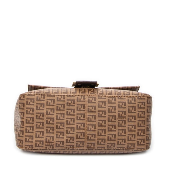 Fendi Mama Forever en Brown Lienzo recubierto - Image 6