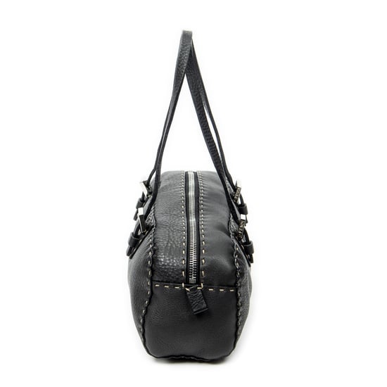 Fendi Mini Bowling  en  negro Cuero de ternero - Image 3