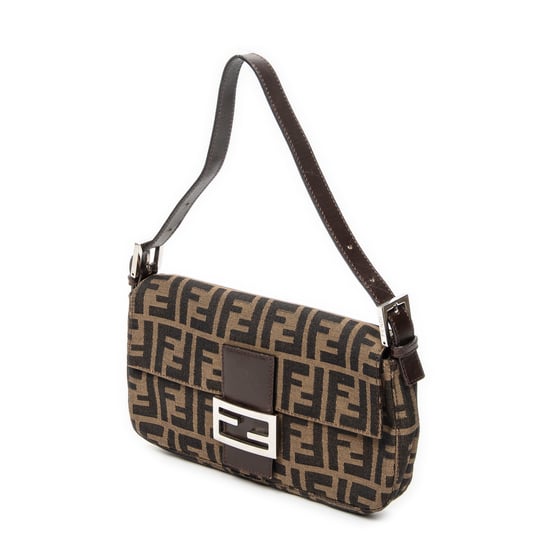 Fendi Baguette en marrón Lienzo - Image 2
