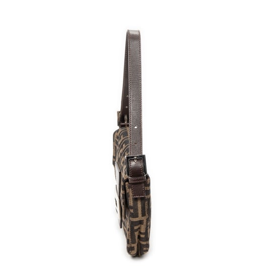 Fendi Baguette en marrón Lienzo - Image 3