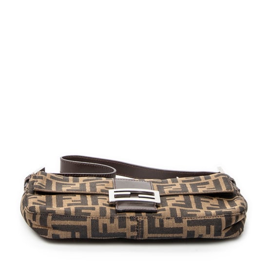 Fendi Baguette en marrón Lienzo - Image 6