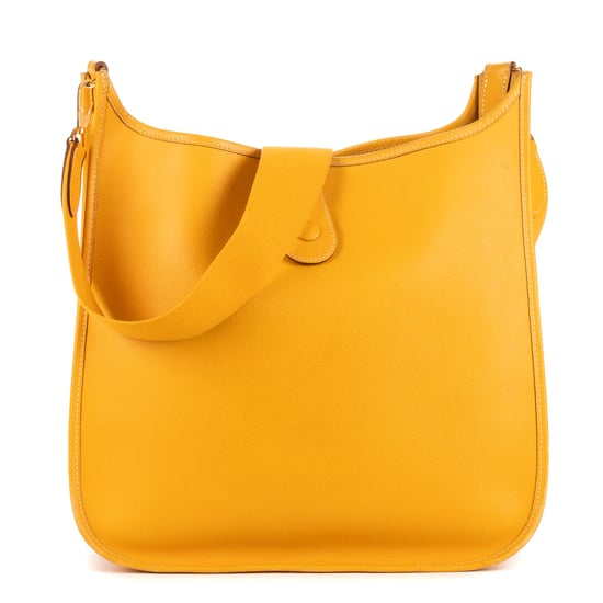 Hermès Evelyne I en amarillo Cuero de ternero - Image 4
