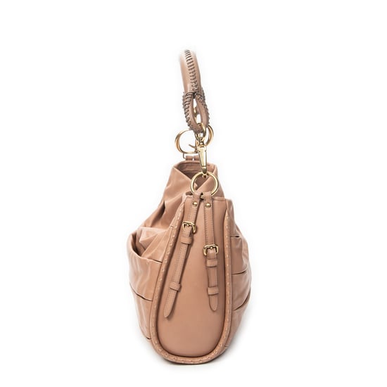 Dior Medium Libertine Hobo en beige Cuero de ternero - Image 3