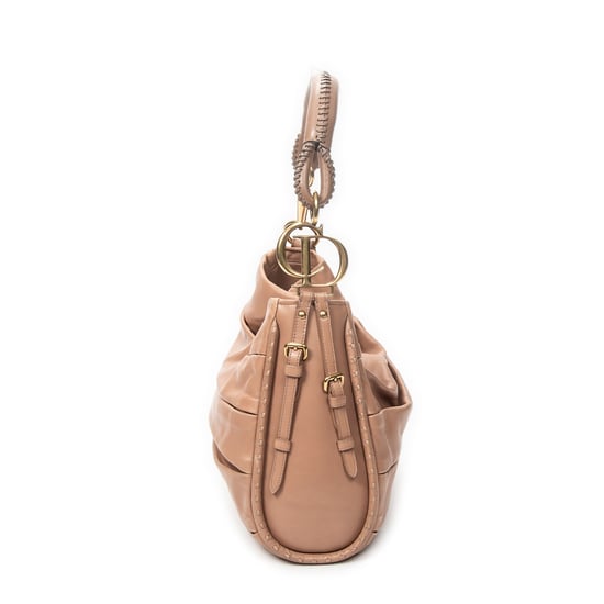 Dior Medium Libertine Hobo en beige Cuero de ternero - Image 4