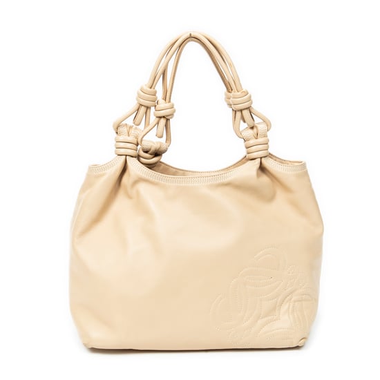 Loewe Anagram Knot Hobo en beige Cuero de ternero - Image 1