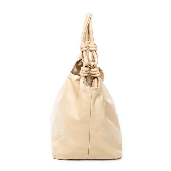 Loewe Anagram Knot Hobo en beige Cuero de ternero - Image 3
