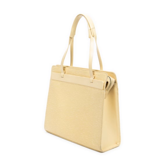 Louis Vuitton Croisette PM en  marfil Cuero de ternero - Image 2