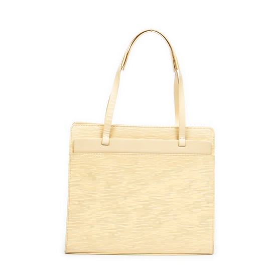 Louis Vuitton Croisette PM en  marfil Cuero de ternero - Image 5