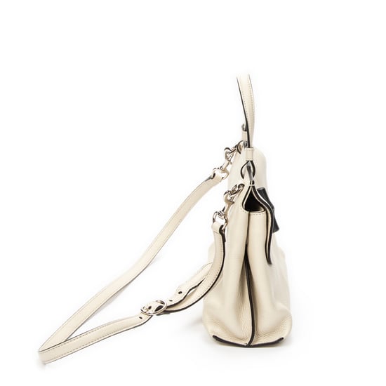 Gucci Small Bamboo Daily Top Handle en marfil Cuero de ternero - Image 3