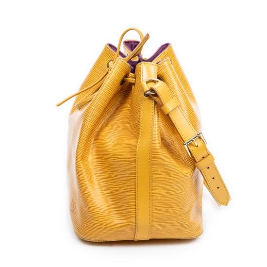 Louis Vuitton Noe PM en amarillo Cuero de ternero - Image 3