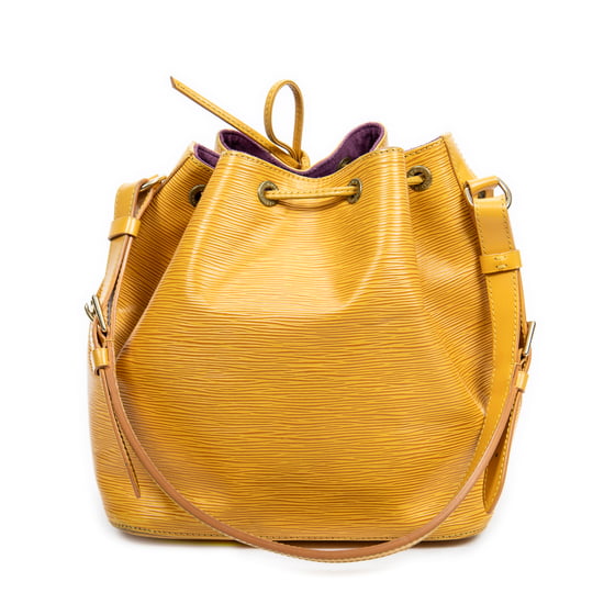 Louis Vuitton Noe PM en amarillo Cuero de ternero - Image 5
