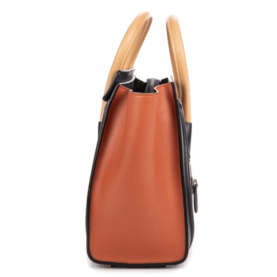 Celine Micro Tri-color Lugagge en Brown Cuero de ternero - Image 4