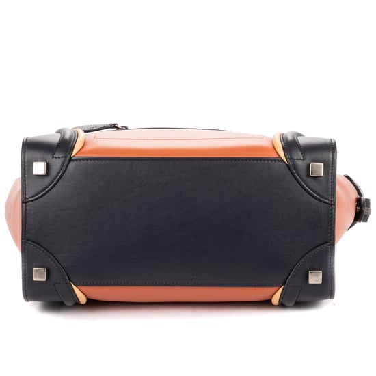 Celine Micro Tri-color Lugagge en Brown Cuero de ternero - Image 6