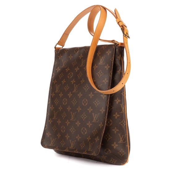 Louis Vuitton Musette Salsa Long Strap GM en Brown Lienzo recubierto - Image 2