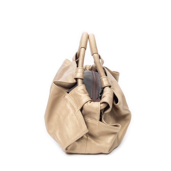 Loewe Aire Brisa Hobo en oro Cuero de ternero - Image 3