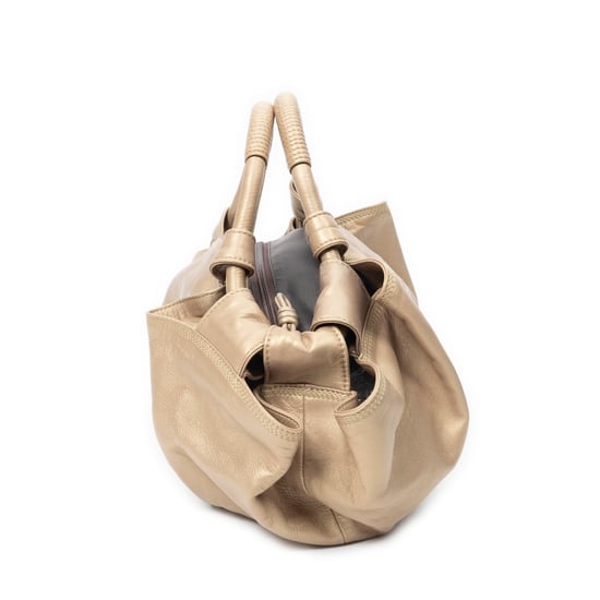 Loewe Aire Brisa Hobo en oro Cuero de ternero - Image 4