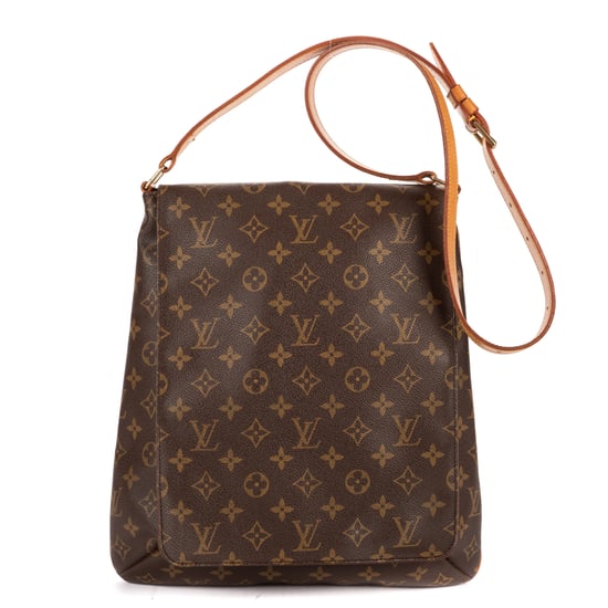 Louis Vuitton Musette Salsa Long Strap GM en marrón Lienzo recubierto - Image 1