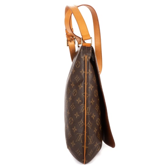 Louis Vuitton Musette Salsa Long Strap GM en marrón Lienzo recubierto - Image 4