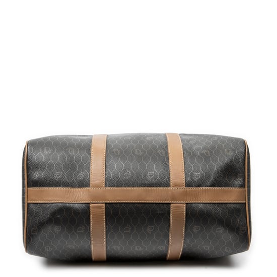 Dior Vintage Small Travel Boston en gris Lienzo recubierto - Image 6
