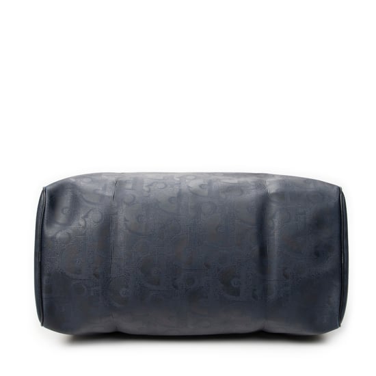 Dior Vintage Large Travel Boston en Marina Lienzo recubierto - Image 6