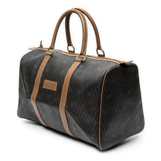 Dior Medium Vintage Travel Boston en marrón Lienzo recubierto - Image 2