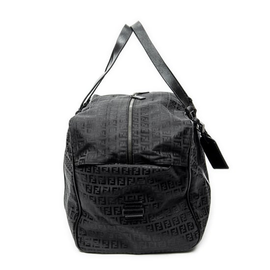 Fendi Collapsible Weekender en negro Lienzo - Image 4