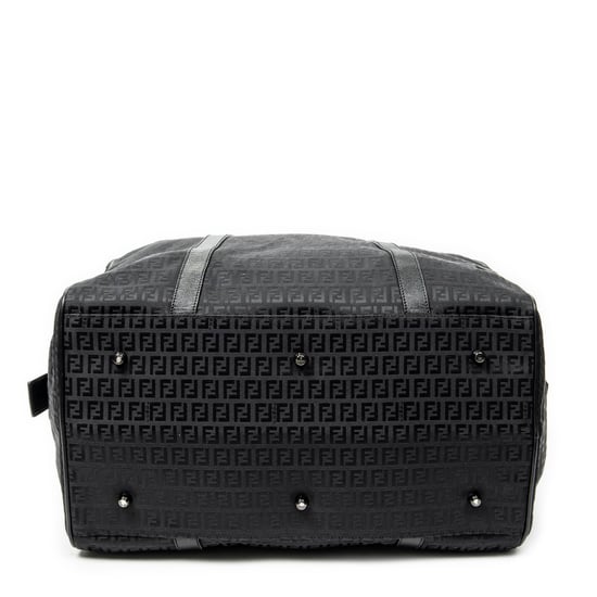 Fendi Collapsible Weekender en negro Lienzo - Image 6