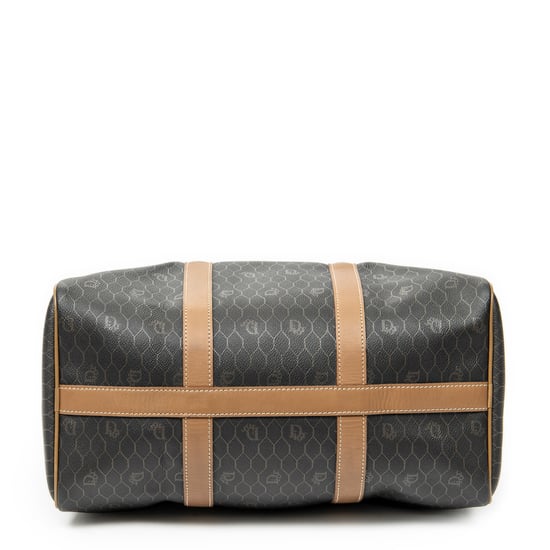 Dior Vintage Medium Boston  en  marrón Lienzo recubierto - Image 6