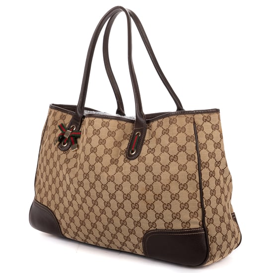 Gucci Large Web Princy Tote Large en beige Lienzo - Image 2