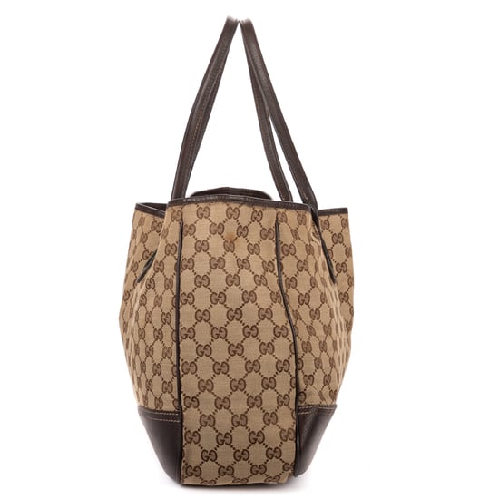 Gucci Large Web Princy Tote Large en beige Lienzo - Image 3