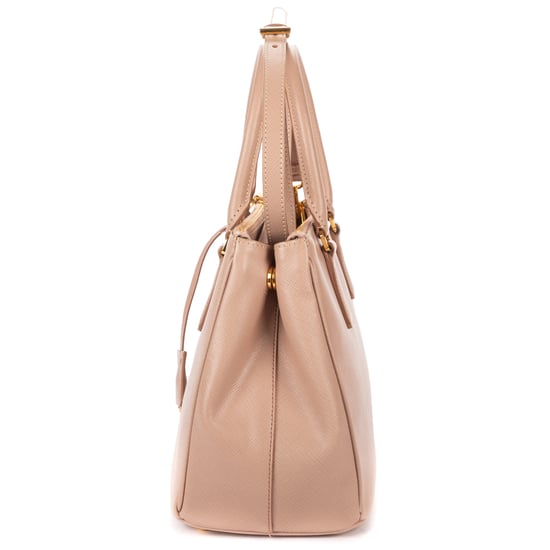 Prada Small Double Zip Galleria Tote Small en  rosa Cuero de ternero - Image 3