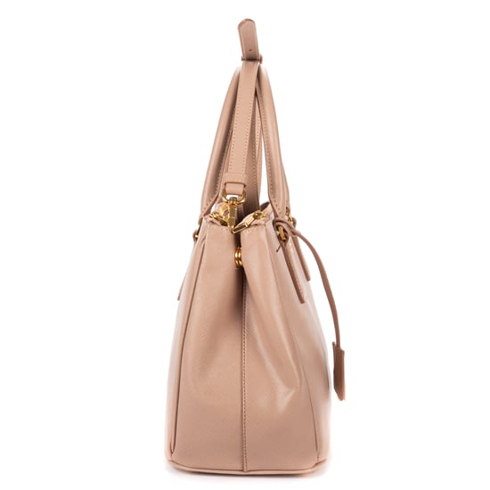 Prada Small Double Zip Galleria Tote Small en  rosa Cuero de ternero - Image 4