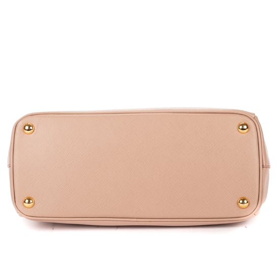 Prada Small Double Zip Galleria Tote Small en  rosa Cuero de ternero - Image 6