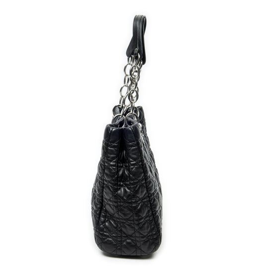 Dior Soft Shopping Tote en negro Cuero de ternero - Image 4