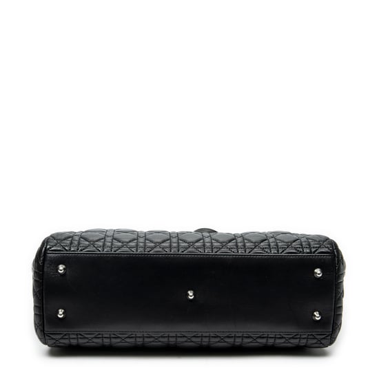 Dior Soft Shopping Tote en negro Cuero de ternero - Image 6
