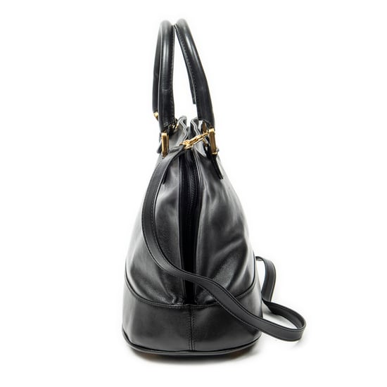 Loewe Vintage Dome Tote en negro Cuero de ternero - Image 3