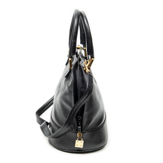 Loewe Vintage Dome Tote en negro Cuero de ternero - Image 4